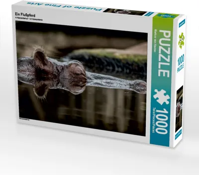 Produktbild von Calvendo Ein Flußpferd 1000 Teile Puzzle quer 640x480mm, van Hauten Markus; 7375008