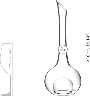 Produktbild von Riedel DEKANTER SUPERLEGGERO 1 Stück 192500001 /Abverkauf nur solange Vorrat reicht