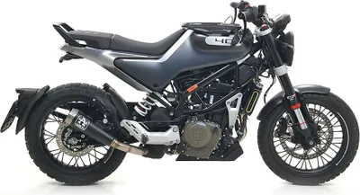 Image de ARROW Échappement DARK PRO RACE acier inoxydable pour Husqvarna Svartpilen 401 / Vitpilen 401
