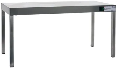 Wärmebrücke 1200 mm, Edelstahl, 2 Heizelemente, steckerfertig