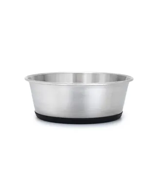 Produktbild von lionto Katzennapf Edelstahl, rutschfester Futternapf für Katzen, robust, hygienisch & spülmaschinenfest, 600 ml