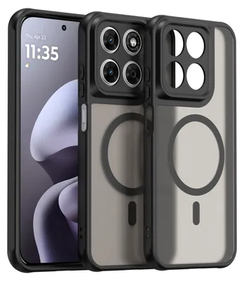 Produktbild von Magsafe Handyhülle für Motorola Moto G67 / G77 Hülle Magnet Case Cover Schwarz