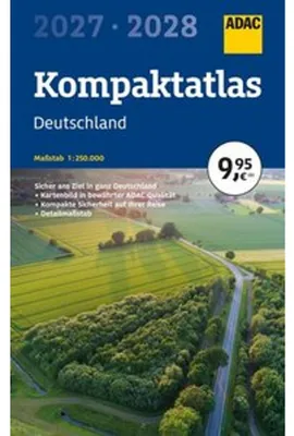 Produktbild von ADAC Kompaktatlas 2027/2028 Deutschland 1:250.000