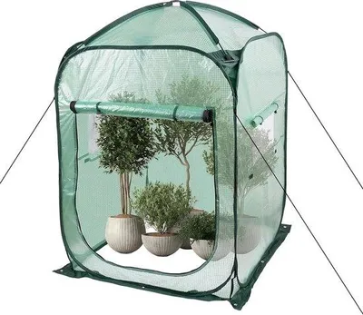 Produktbild von Famanu Mini-Gewächshaus Pop-up-Design - 94 x 94 x 122 cm