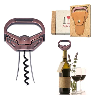Ah So Weinöffner – 3-in-1 Korkenzieher für alte Korken