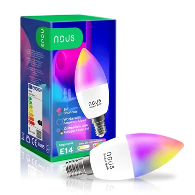 Obrázek produktu pro NOUS P4 WiFi Tuya RGB E14