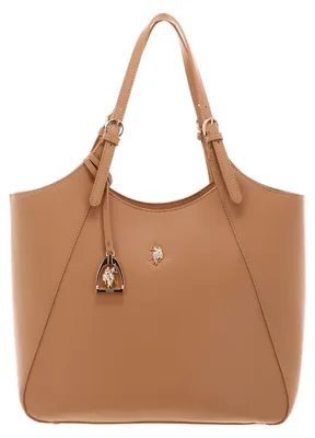 Produktbild von U.S. POLO ASSN. Schultertasche Jones Shopping Bag Cream White hellbraun