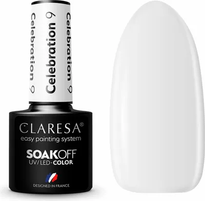 Image de Claresa Soak Off UV/LED Celebration Hybrid Lacquer, 9 5g