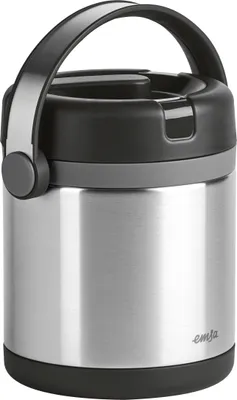 Image de Emsa 509244 Emsa Mobility récipient isotherme en acier inoxydable 1,2l noir/anthracite