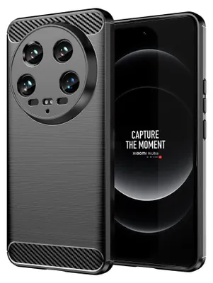Zdjęcie produktu dla Etui Carbon do Xiaomi 14 Ultra ochronne etui na telefon komórkowy Etui na telefon komórkowy z TPU