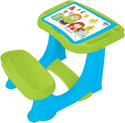 Produktbild von Pilsan Kinderschulbank blau 03433, Tisch und Bank, Kindersitzgruppe, ab 3 Jahre