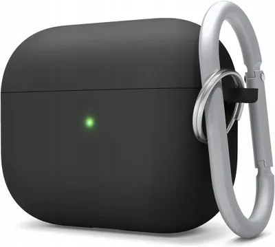 Produktbild von Elago Liquid Hybrid Hang Case für AirPods Pro Schwarz