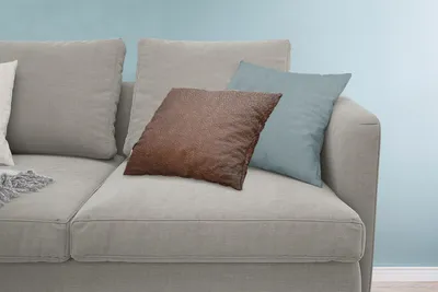 Produktbild von MuchoWow® Zierkissen Sofakissen Wohnzimmer Dekokissen 60x40 cm Leder - Braun - Textur - Design - Lederoptik - Kopfkissen - Polster mit Foto