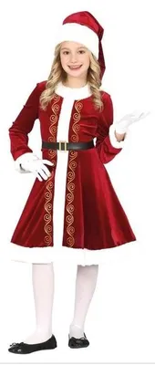 Produktbild von Weihnachtsmädchen Kinderkostüm