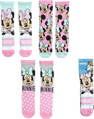 Produktbild von Cerda Group Minnie Socken 3 Paare Rosa EU 27-30 Jungen,Mädchen Rosa EU 27-30