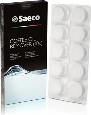 Produktbild von Saeco CA6704/99 Kaffeefettlöser-Tabletten (für Kaffeevollautomaten) (10 x 1,6 g), Stückzahl:4