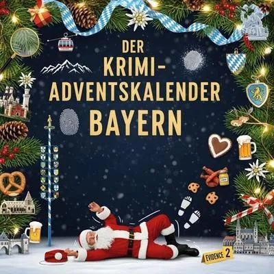 Produktbild von Der Krimi-Adventskalender Bayern