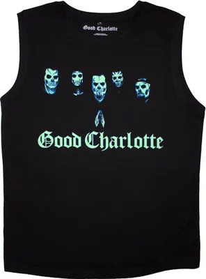 Image de Good Charlotte - "Génération RX" Haut sans manches pour homme/femme unie RO13482 (M) (Noir)