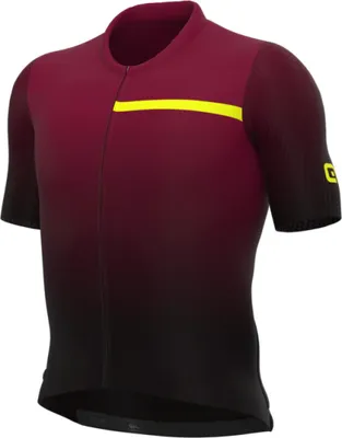 Produktbild von ALÉ Kurzarm Fahrradtrikot - SPRINTER R-EV1 - bordeaux XL