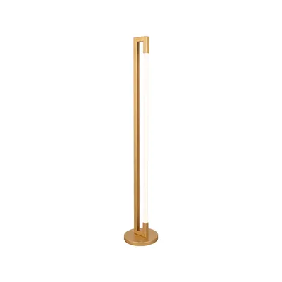 Productafbeelding van LABEL51 Vloerlamp Futuro - Antiek goud - Metaal