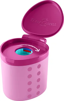Productafbeelding van Faber-Castell 181795 FABER-CASTELL Spitzdose Grippy