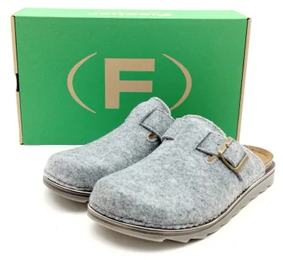 Produktbild von Fischer Herren Hauspantoffel Filz grau 40