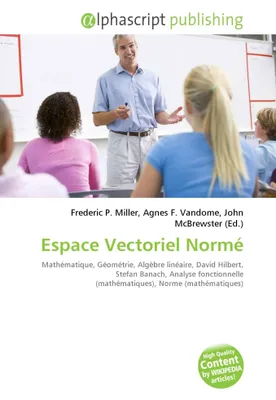 Produktbild von Normierter Vektorraum