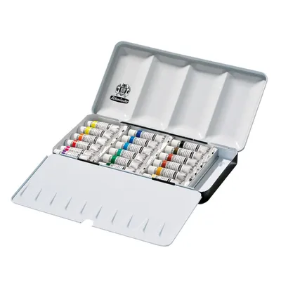 Produktbild von HORADAM AQUARELL Metallkasten, 18 x 5 ml Schmincke