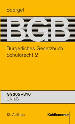 Produktbild von Bürgerliches Gesetzbuch BGB (13. A.). Schuldrecht 2