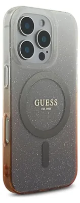 Obrázok produktu pre Guess Guhmp16Lhgrcelw Iphone 16 Pro 6.3 Brązowy/Brown Pevné puzdro Iml Glitter Gradient Magsafe