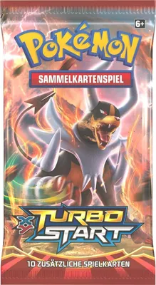 Produktbild von Pokemon XY08 Turbostart Booster deutsch