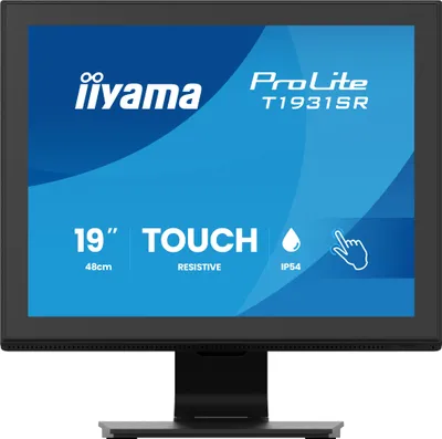 Produktbild von iiyama ProLite T1931SR-B2S, 48,3 cm (19"), 1280 x 1024 Pixel, SXGA, LCD, 14 ms, Schwarz