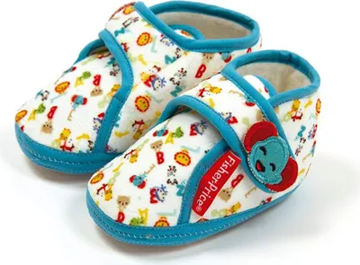Produktbild von Fisher-Price Babyschuhe 2-3 Jahre Hausschuhe Babyschuhe Geschenkset (Blau)