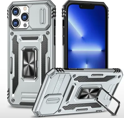 Produktbild von König Design Hülle kompatibel mit Apple iPhone 15 Pro Kunststoff Soft Handyhülle - Handy Case Grau