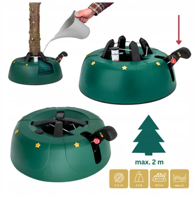 Produktbild von Kamai Weihnachtsbaumständer für Bäume bis 2m, grün