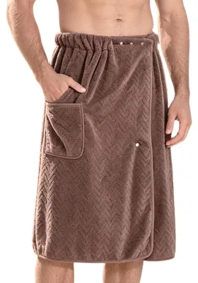 Produktbild von Handtuchumhang für größere Größen mit Tasche