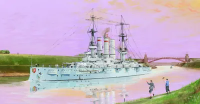 Obrázek produktu pro Schleswig-Holstein Batteship Hersteller: Trumpeter