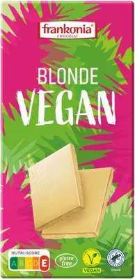 Produktbild von Frankonia Blonde Vegan Kakaotafel 100g