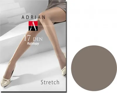 Produktbild von Glatte Strumpfhose 17 den stretch Adrian Grigio 2