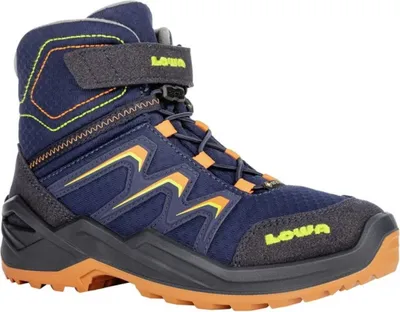 Produktbild von Lowa Kinder Maddox Warm GTX Mid Winterstiefel NAVY/ORANGE 25