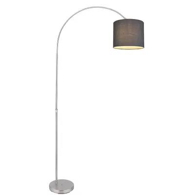 Produktbild von LED Bogenstehleuchte, Textil, höhenverstellbar, H 195 cm