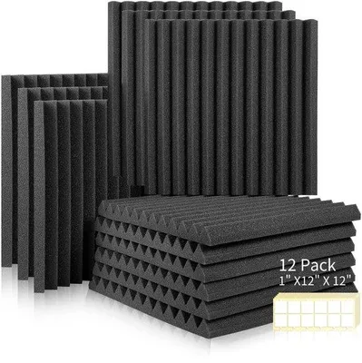Productafbeelding van Set van 12 Geluidsabsorberende Akoestische Foampanelen