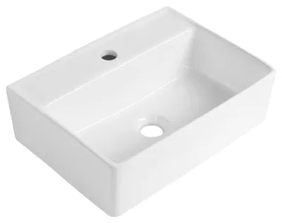 Obrázek produktu pro Keramické umyvadlo ZIPSER 43 x 32 cm, bílé