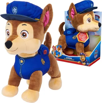 Zdjęcie produktu dla PAW Patrol PAW VHC Core FeaturePlushChase GML, Pies zabawka, 3 lat(a), Interaktywny, AAA