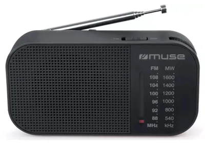 Image de Muse M-025 R radio Portable Analog Black