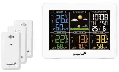 Immagine prodotto di Levenhuk - 78896 - Wezzer PLUS LP60 Stazione meteo