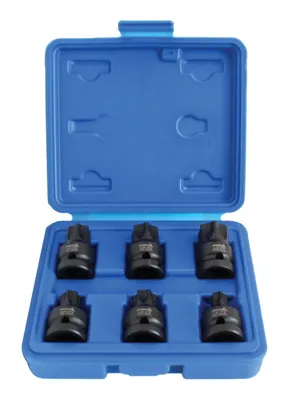 Immagine prodotto di Inserti per viti a testa cilindrica TORX 1/2" - 6 pz.