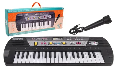 Produktbild von MGM Musikinstrument Synthesizer - 37 Tasten - Schwarz - Ab 5 Jahren