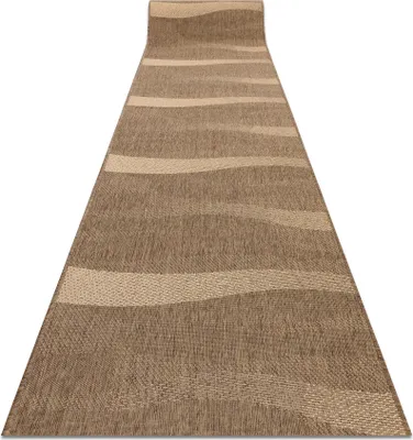 Produktbild von Läufer SIZAL FLOORLUX Modell 20212 coffe / mais 80 cm beige 80x730 cm