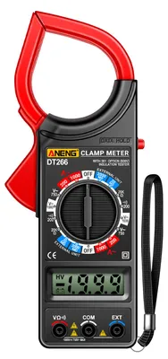 Zdjęcie produktu dla ANENG DT266 LCD 1999 Cyfrowy miernik cęgowy True RMS Profesjonalny miernik cęgowy AC/DC Multimetr cęgowy z wyświetlaczem LCD